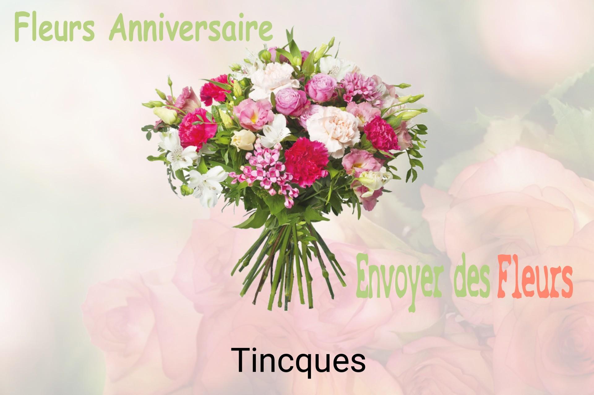 Bouquet de fleurs d’anniversaire livré à Tincques